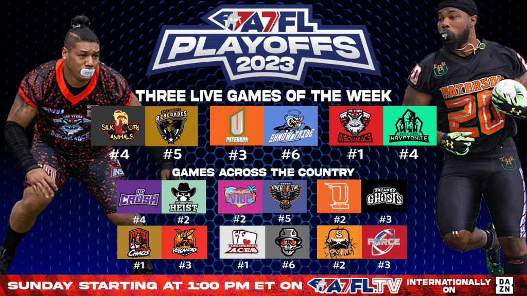 A7FL Week 6 - Two 4-1 Teams Head to Head To Lead the North East! + LIVE  Scoring Updates - A7FL