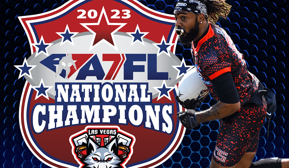 CONGRATULATIONS LAS VEGAS INSOMNIACS - 2023 A7FL NATIONAL CHAMPIONS! - A7FL